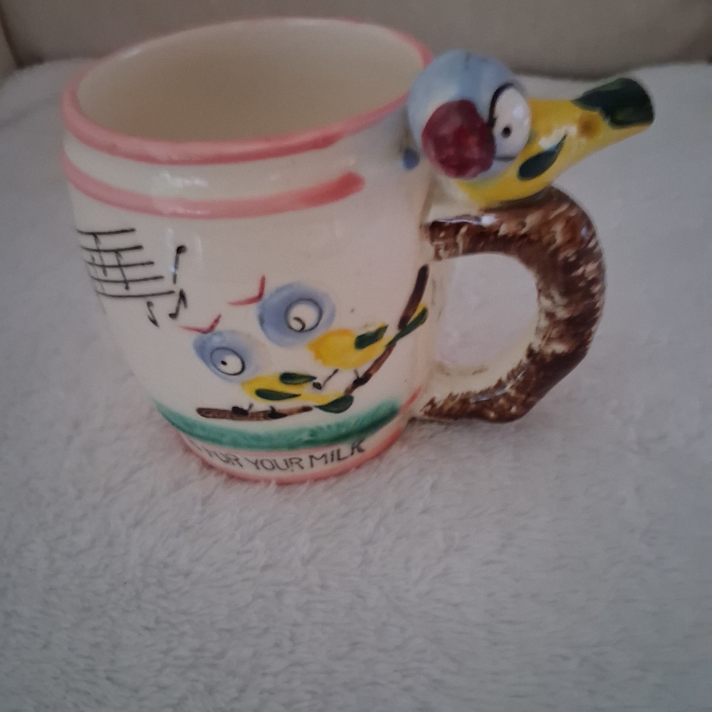Vintage Milk Whistle Cup